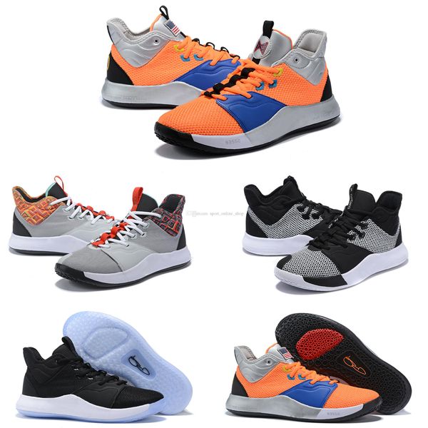 

2019 new paul george pg 3 x ep palmdale playstation mens basketball shoes usa designer pg3 3s outdoor sports sneakers size 40-46, White;red