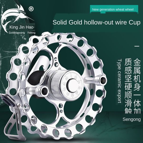 

ne new whe grain wheat gossip w all-metal grain wheat gossip fishing fishing wheel hand wheel front raft