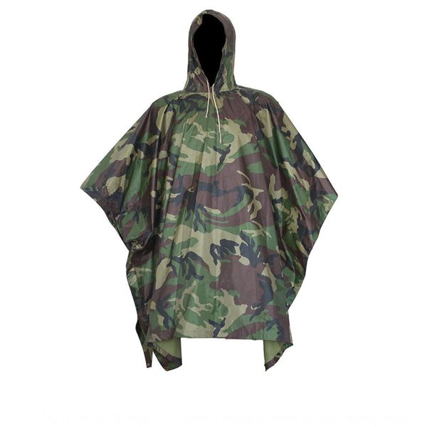 

bzgxf outdoor three-in-one waterproof sports poncho outdoor products three-in-one camouflage raincoat waterproof sports products cloak, Red;brown