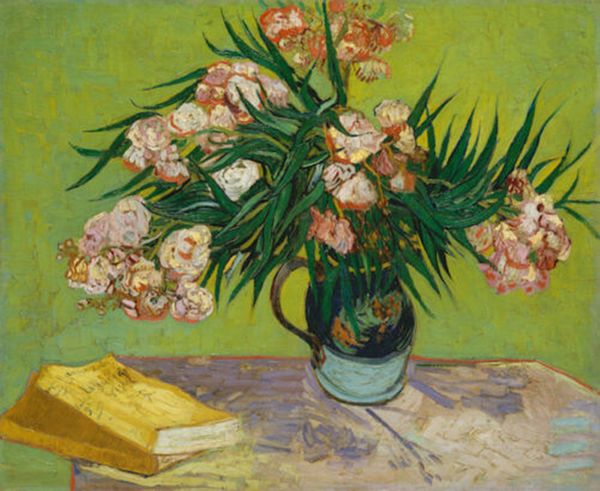 

vincent van gogh flower in bottle home decor handpainted & hd print oil painting on canvas wall art canvas pictures 4505