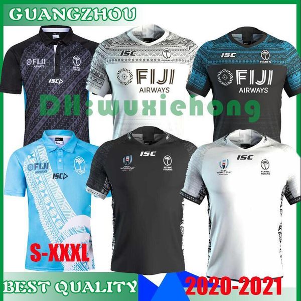 

news 2020 2021 fiji home and away rugby jerseys singlet league shirt fiji 7s 2019 2020 2021 rugby shirt size s-xxxl, Black;gray