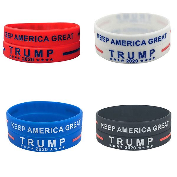 

trump make america great again letter silicone wristband rubber bracelet trump supporters joe biden wristband bracelets fast shipping r1703