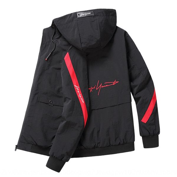 

korean-style slim-fit hooded casual work clothes jacket men's young men's work clothes jacket 2020 new season, Black;brown