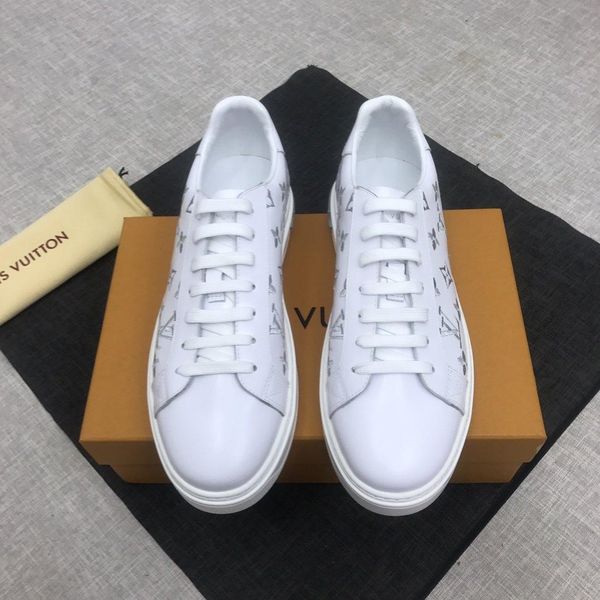 

new25 luxury men's casual shoes fashion comfortable sports shoes outdoor comfortable travel shoes original box packaging zapatos hombre, Black
