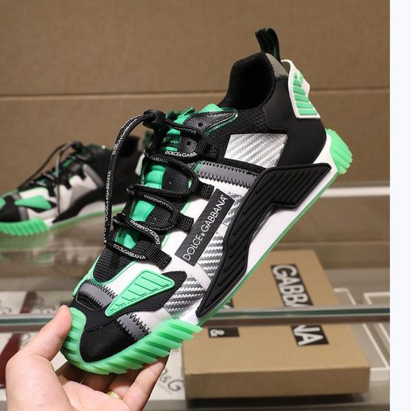

2020 brand designer high-quality men's casual sports shoes, outdoor casual shoes, with original box packaging size 38--45. 0028, Black