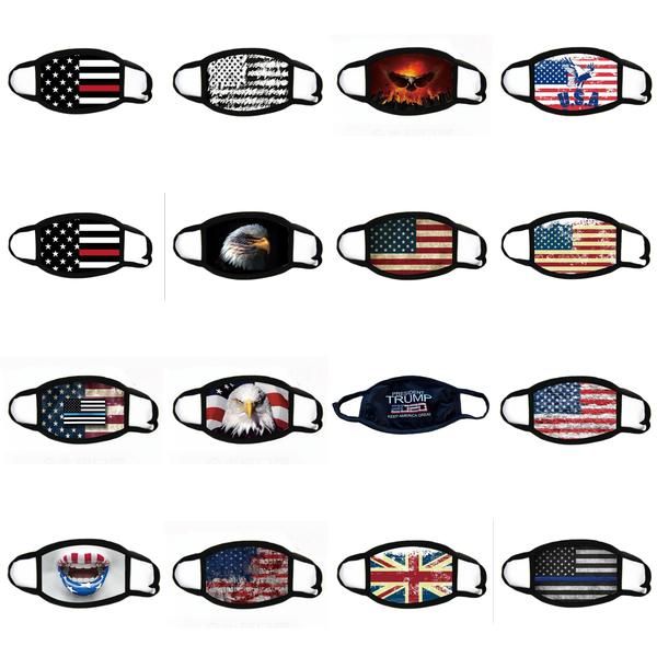 

face masks trump american election supplies dustproof print mask universal for men and women american flag mask lurbm lyhpshop