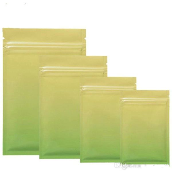 

2020 6x9cm glossy heat seal aluminum foil mylar mini ziplock bags flat small zip lock bag for herb jewel packing from yi110 lipper ksaqr