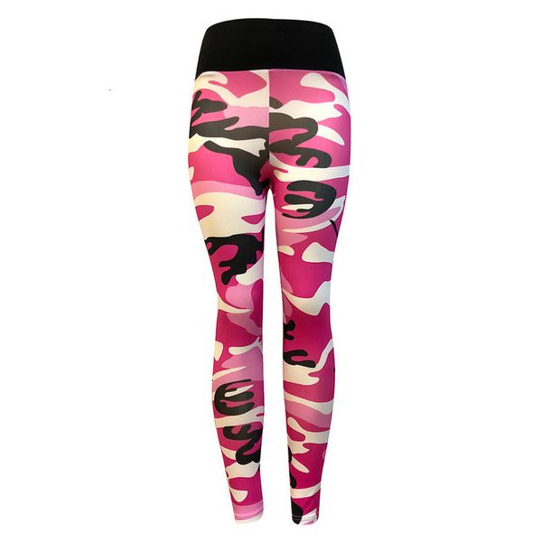 

мода 2020 камуфляж печати эластичность леггинсы камуфляж фитнес pant legins повседневный молоко legging для женщин l2, Black