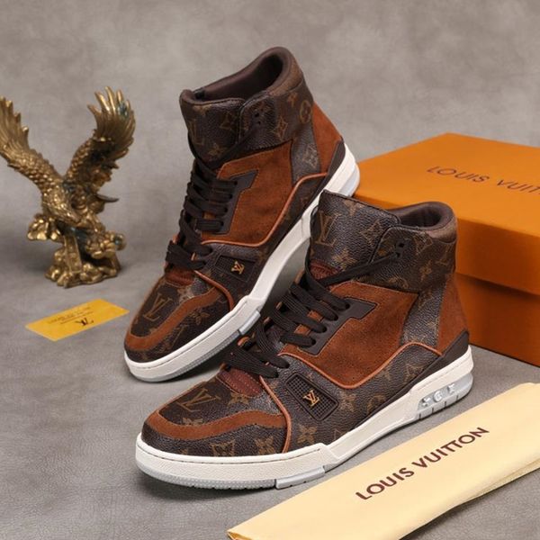 

33 men's designer casual sports shoes, luxury trendy travel casual shoes, sports shoes. fast delivery in original box packaging, Black