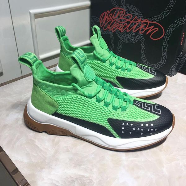 

lightweight cross chainer sneakers mens shoes outdoor walking sports footwears luxury lace -up low casual men shoes scarpe da uomo, Black