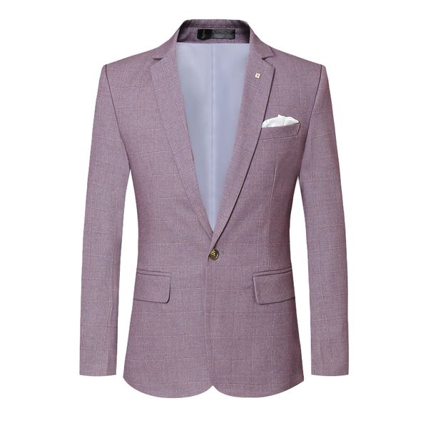 

мужские плед blazer куртки формальное бизнес повседневный костюм пальто мужской solid one button gentleman хост slim fit блейзер продажа муж, White;black