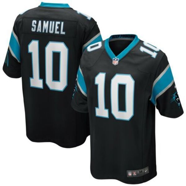 

curtis samuel #10 men's xs-5xl stitched football jerseys, Gray