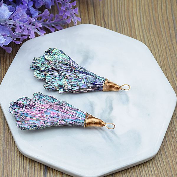 

fuguang korean raw chain diy chain pendant material resin special-shaped stone sweater necklace pendant diy handmade accessories, Silver