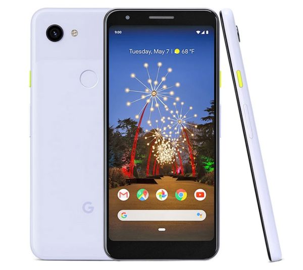

refurbished original google pixel 3a xl unlocked cell phones octa core 4gb/64gb 6.0 inch 12.2mp android 10 11 12 4g lte support oem unlocked