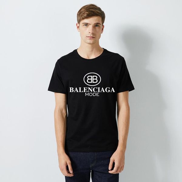 

wholesale paris men women t shirts designer brand bb plus size short sleeve summer sports letter printing tshirt female male o neck tee, Gray