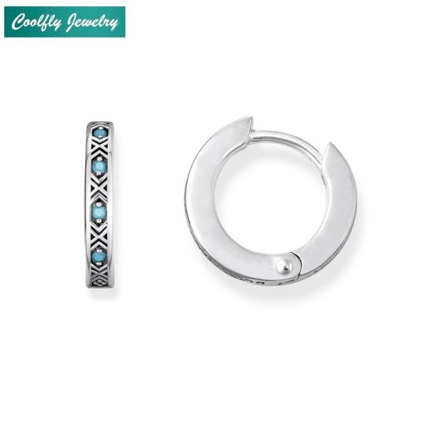 

charm creole asian ornament hoop earring for women 2021 trendy glam 925 sterling silver brand gift bijoux, Golden