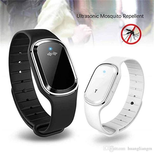 

2019 new latest electronic mosquito repellent safety ultrasonic mosquito repellent bracelet children pregnant outdoor mosquito tool
