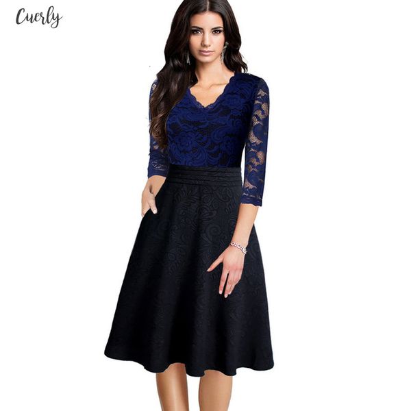 

женская урожай элегантный see through flower lace добби ruched карманы платье vestidos pinup бизнес партия flare линию 396, Black;gray