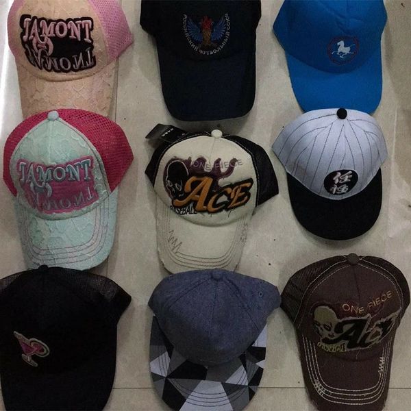

men's and women's children's baseball boutique 5 yuan baseball sun hat sun hat model cap sunshade cap, Blue;gray