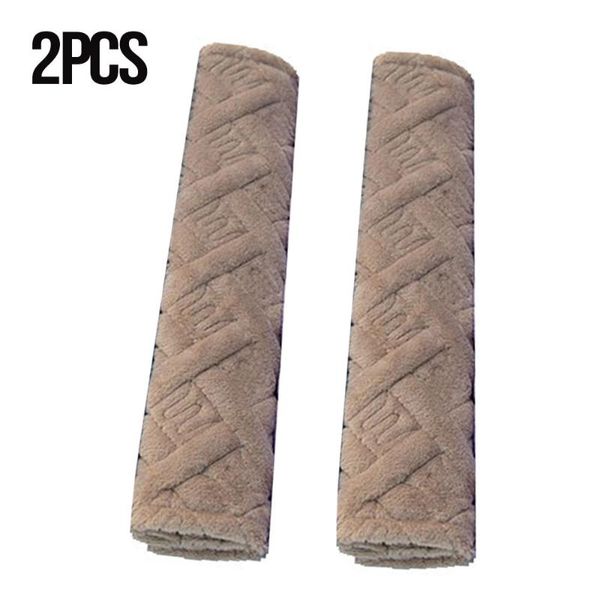 

1 pair quality car seat belt leather shoulder pads covers seat belt cover