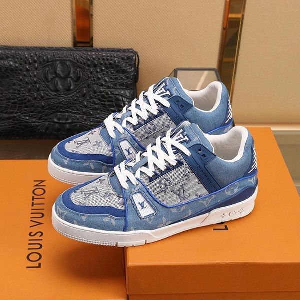 

luxury design mens shoes casual luxury fashion trainers sneakers casual shoes with origin box chaussures homme sports shoes men