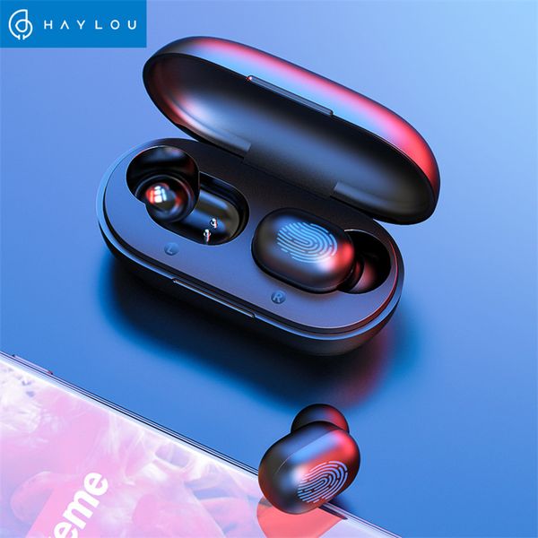 

haylou gt1 tws отпечатков пальцев сенсорный bluetooth наушники, hd stereo беспроводные наушники шумоподавлением гарнитура