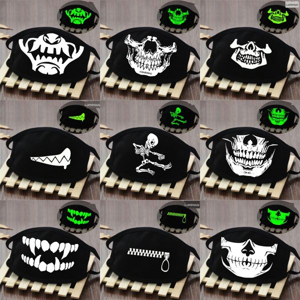 

shipping printed neck gaiter with carbon filter seamless face mask bandanas uv protection magic face skull scarf dust balaclava headwear #76, Black