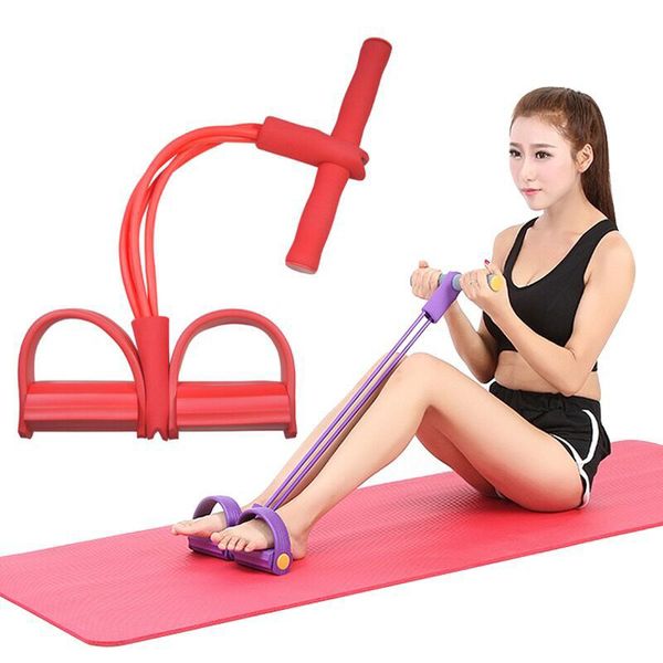 

elastic pull ropes abdominal exerciser rower belly resistance band home gym sport training elastic bands for fitness equipment