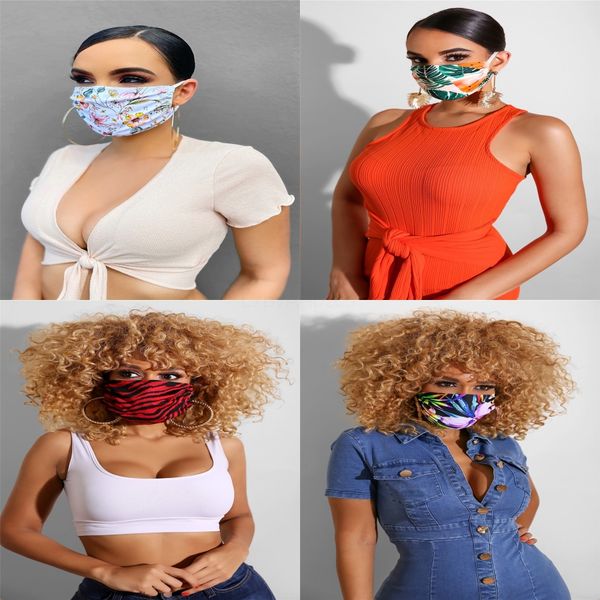

41 styles el mask flash led music mask with sound active for dancing riding skating party voice control mask party masks#414, Black