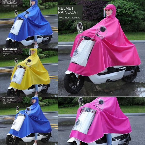 

tckhr men's and women's korean fashion water riding poncho motorcycle umbrella umbrella umbrellaelectric motorcycle raincoat singl