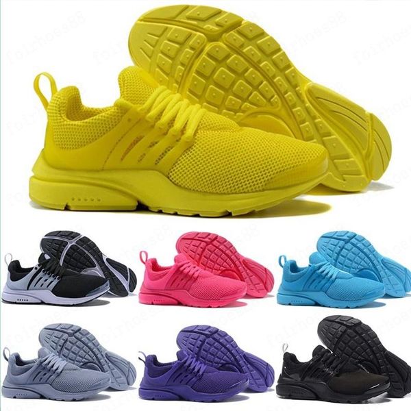 

2019 designer presto running shoes ultra 5 br qs men women black white yellow red mens outdoor runner trainers sports sneaker size 36-45