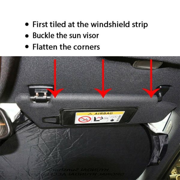 

universal car windshield sunshade reflective accessory anti-uv