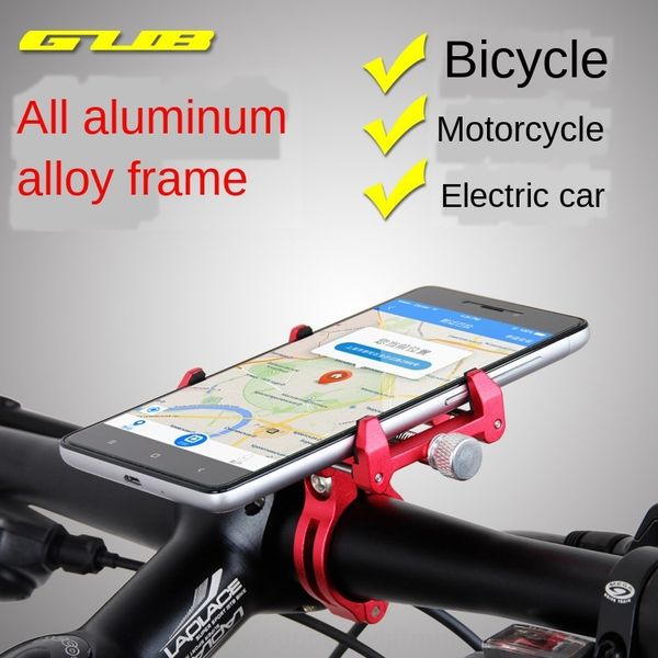 

gub g-86 phone motorcycle mobile phone holder mountain bike aluminum alloy mobile navigation holder motorcycle bicycle bicycle