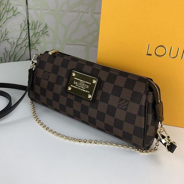 

fast delivery womens bag classic style zipper crossbody bags with origin box ladies trend fashion leather chain shoulder bag