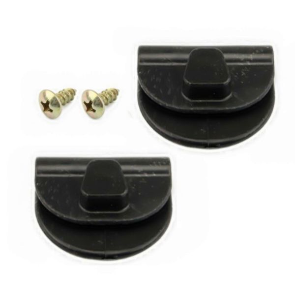 

10x battery left side cover clip for harley sportster xl 883 1200 iron 883 2004-18