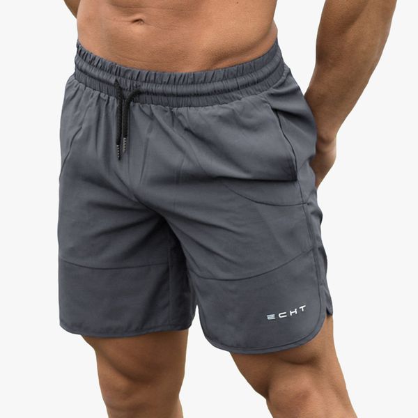 

men's shorts men gyms fitness bodybuilding sportswear jogger workout quick-drying cool short pants man casual fashion beach sweatpants, White;black