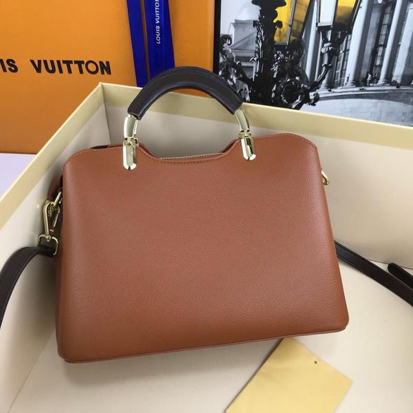 

womens leather shoulder bag with origin box ladies luxury style crossbody bags handle totes messenger bags drop ship