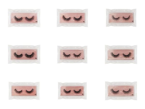 

epacket 3d mink eyelash false eyelashes natural long fake eyelash extension thick cross fake eyelash with plastic bag