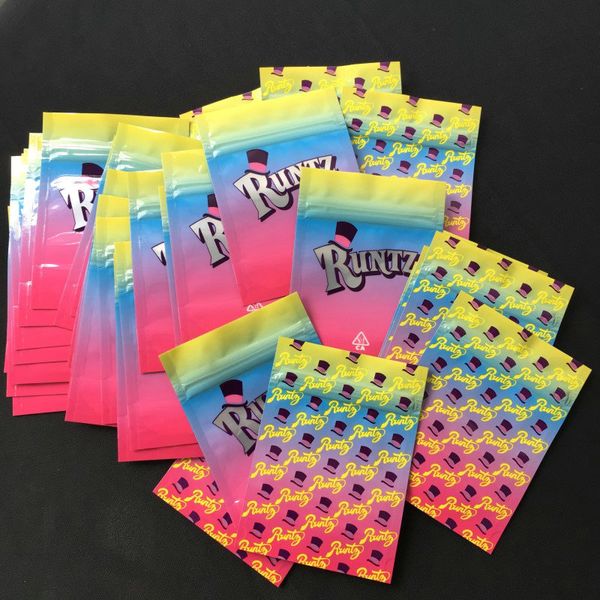 

2016 vape cartridge packaging for runtz zipper bags white runtz brand mylar bags stand up pouch smell proof bags coil winding tool bde2010 q