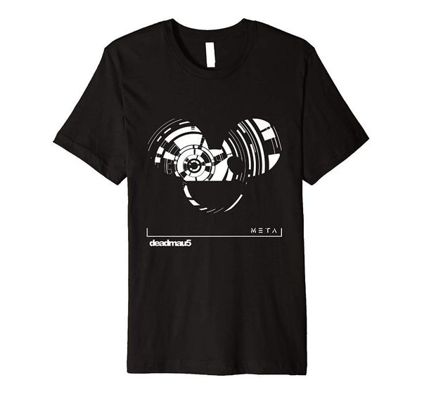 

2020 fashion t shirt 100% cotton deadmau5 x meta threads t shirt, White;black