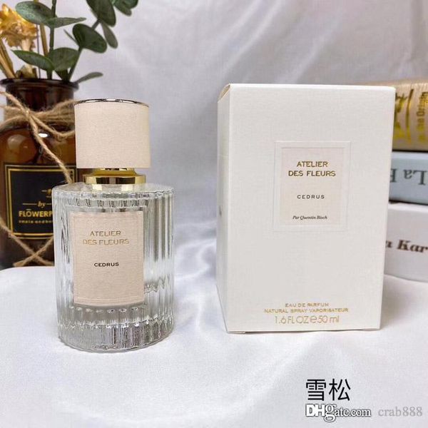 Горячая перфума женщина Atelier des Fleurs Cedrus EDP 50 мл естественный аромат и парфюм высокого уровня длительного времени.