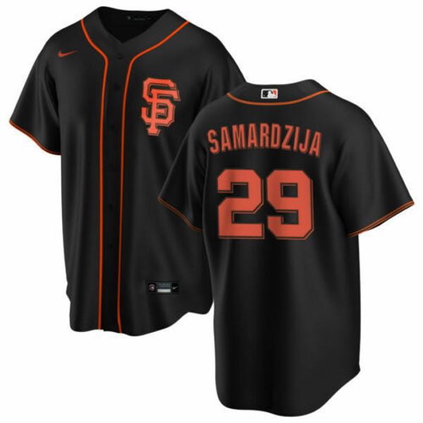

jeff samardzija #29 all colors 2020 mens stitched xs-6xl baseball jerseys, Gray