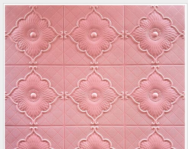 

2020 3d solid wall stickers waterproof, moisture-proof, soundproof brick, wallpaper, self adhered background wall 70*70cm d008