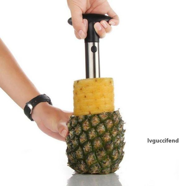 

pineapple corer stainless pineapple slicer peeler cutter parer fruit apple knife creative kitchen utensil gadget 3 colors selling yw958