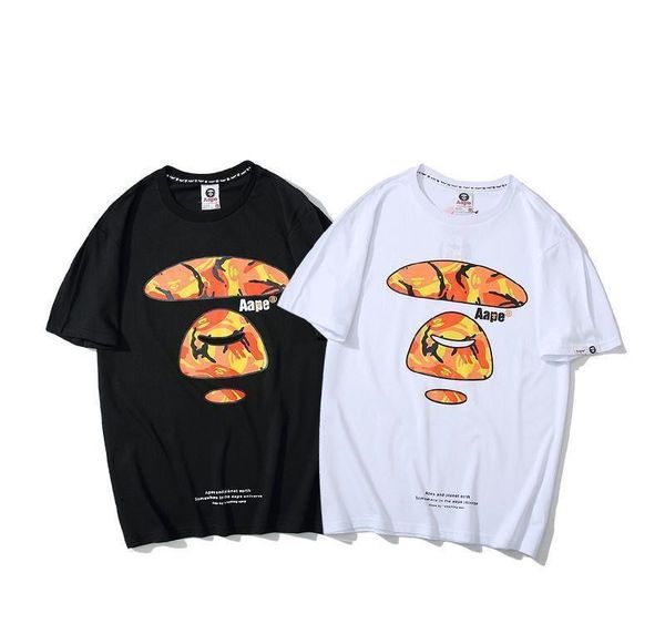 

m-xxl summer designer t-shirt 2019 fashion men and women printed letter t-shirt brand deafsxxl comfortable trend t-shirt, White;black
