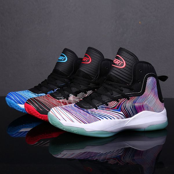 

men's high-breathable basketball shoes md wear-resistant non-slip men's casual shoes large size sapato masculino krasovki