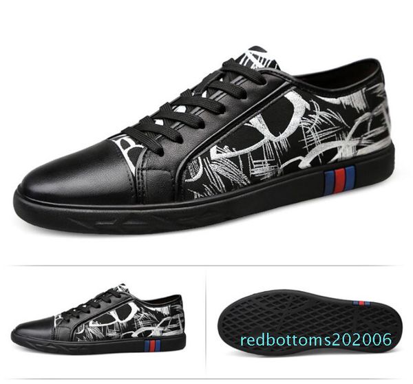 

spring autumn mens loafers men shoes casual fashion male lace flower shoes mens genuine leather flat leather design shoes for men 38-46 t01, Black