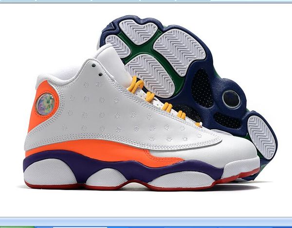 

2020 13s new arrival high white orange purple women outdoor shoes size 36-40