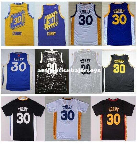 

new #30 s sc jersey 2016 stitched blue white black new material stitched basketball jerseys ncaa college, Gray