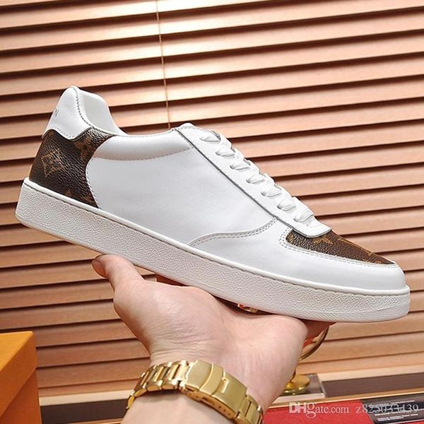 

2020 fashion sneakers mens shoes casual style shoes breathable male tenis footwear soft platform trend with origin box rivoli sneaker